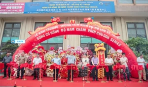 Toàn cảnh lễ khai trương Trung tâm phân phối và dịch vụ GDA tại Bắc Ninh, Việt Nam